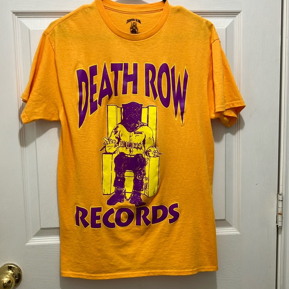 Death Row Records tee shirt short sleeve